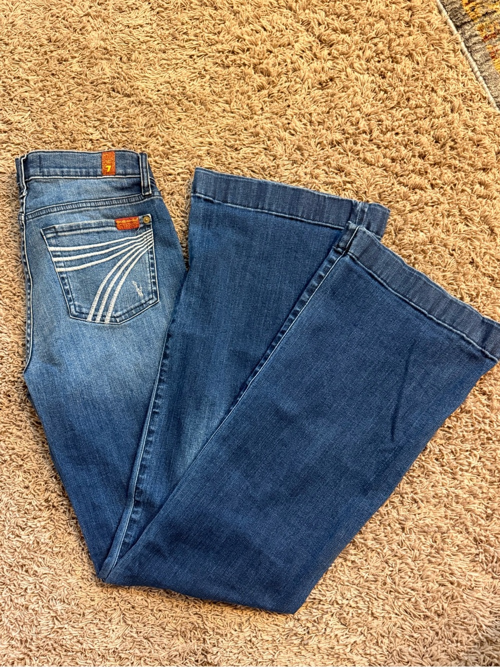 7 for all mankind trouser jeans